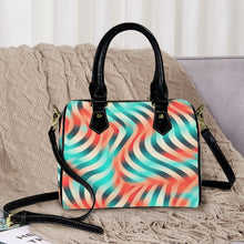 Load image into Gallery viewer, "Fall For Me" Custom Handbag-Black Handle (Model 1746) (Print-On-Demand-Product)