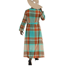 Load image into Gallery viewer, "Grace and Mercy" All-Over Print Women's Lace-up Chiffon Robe (Print-On-Demand-Product)