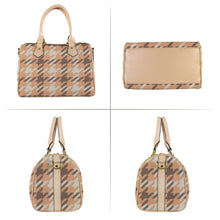 Load image into Gallery viewer, "After Dark" Custom Mini Travel Bag-Khaki Handle (Model 1749) (Print-On-Demand-Product)