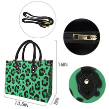 Load image into Gallery viewer, "Fits Like A Glove" (black straps)" Custom Women's Handbag-Medium (Model 1747) (Print-On-Demand-Product)