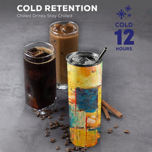 Load image into Gallery viewer, "Watch This" 20oz Tall Skinny Tumbler with Lid and Straw (Print-On-Demand-Product)