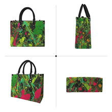 Load image into Gallery viewer, "A-R-T" (black straps)" Custom Women's Handbag-Medium (Model 1747) (Print-On-Demand-Product)