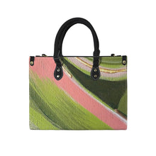 Load image into Gallery viewer, "Olive Spice" (black straps)" Custom Women's Handbag-Medium (Model 1747) (Print-On-Demand-Product)