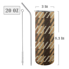 Load image into Gallery viewer, "Available" 20oz Tall Skinny Tumbler with Lid and Straw (Print-On-Demand-Product)