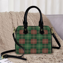 Load image into Gallery viewer, "Plaid Collection" Custom Handbag-Black Handle (Print-On-Demand-Product)