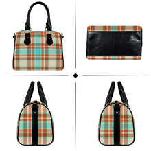 Load image into Gallery viewer, "Grace and Mercy" Custom Handbag-Black Handle (Model 1746) (Print-On-Demand-Product)