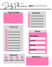 Load image into Gallery viewer, "Digital Boss Queen Planner with Hyperlinks"
