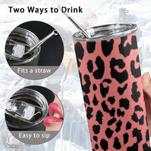 Load image into Gallery viewer, "Catch This Vibe" 20oz Tall Skinny Tumbler with Lid and Straw (Print-On-Demand-Product)