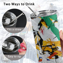Load image into Gallery viewer, "Fashionista" 20oz Tall Skinny Tumbler with Lid and Straw (Print-On-Demand-Product)