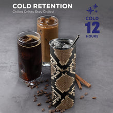 Load image into Gallery viewer, "Do What You Want" 20 oz Tall Skinny Tumbler with Lid and Straw (Print-On-Demand-Product)