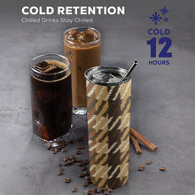 Load image into Gallery viewer, "Available" 20oz Tall Skinny Tumbler with Lid and Straw (Print-On-Demand-Product)