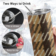 Load image into Gallery viewer, "Available" 20oz Tall Skinny Tumbler with Lid and Straw (Print-On-Demand-Product)