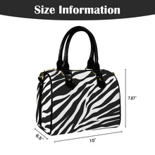 Load image into Gallery viewer, "D. Ivory" Custom Handbag-Black Handle (Model 1746) (Print-On-Demand-Product)