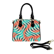 Load image into Gallery viewer, "Fall For Me" Custom Handbag-Black Handle (Model 1746) (Print-On-Demand-Product)