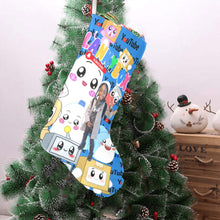 Load image into Gallery viewer, Custom Christmas Stocking (Without Folded Top)(Print-On-Demand-Product)
