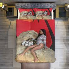 Load image into Gallery viewer, Full Size 3-Piece Bedding Set (1 Duvet Cover + 2 Pillow Shams) – 79"×90" (Print-On-Demand-Product)