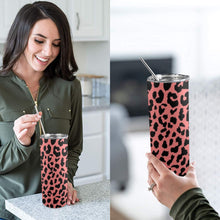 Load image into Gallery viewer, "Catch This Vibe" 20oz Tall Skinny Tumbler with Lid and Straw (Print-On-Demand-Product)