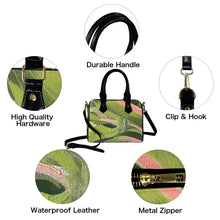 Load image into Gallery viewer, "Olive Spice" Mini Travel Custom Handbag-Black Handle (Model 1746) (Print-On-Demand-Product)