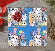 Load image into Gallery viewer, Custom Holiday Gift Wrapping Paper 58"x 23" 2PK