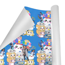 Load image into Gallery viewer, Custom Holiday Gift Wrapping Paper 58"x 23" 2PK