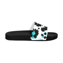 Load image into Gallery viewer, "Animal Fringe" Women's Slide Sandals (Model 057) (Print-On-Demand-Product)