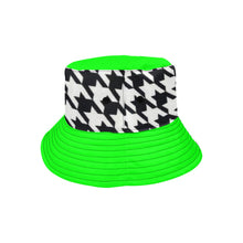 Load image into Gallery viewer, "Unbothered" Slime Unisex Summer Single-Layer Bucket Hat (Print-On-Demand-Product)