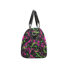 Load image into Gallery viewer, "Shake Something" Travel Bag Black (Small) (Model1639) (Print-On-Demand-Product)