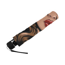 Load image into Gallery viewer, "Feisty Girl" Anti-UV Foldable Umbrella (Outside Printing) (Model U08) Print-On-Demand-Product