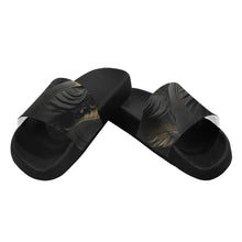 Load image into Gallery viewer, "Ruffle My Feathers" Women's Slide Sandals(Model 057) (Print-On-Demand-Product)
