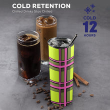 Load image into Gallery viewer, "Get It Girl" 20oz Tall Skinny Tumbler with Lid and Straw (Print-On-Demand-Product)