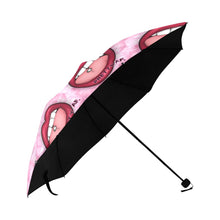Load image into Gallery viewer, Pretty AF. Anti-UV Foldable Umbrella (Outside Printing) (Model U08) Print-On-Demand-Product