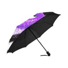 Load image into Gallery viewer, Purple Kisses Anti-UV Automatic Umbrella(Outside Printing)(Model U09) Print-On-Demand Product