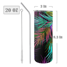 Load image into Gallery viewer, Mystical Madness 20oz Tall Skinny Tumbler with Lid and Straw (Print-On-Demand-Product)