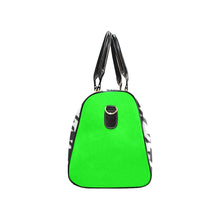Load image into Gallery viewer, "Unbothered" Slime Travel Bag Black (Small) (Model1639) (Print-On-Demand-Product)