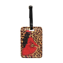 Load image into Gallery viewer, "Pretty in Red" Luggage Tag (Print-On-Demand-Product)