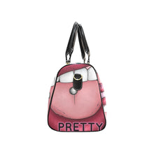 Load image into Gallery viewer, Pretty AF. Travel Bag Black (Small) (Model1639) Print-On-Demand Product