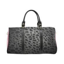 Load image into Gallery viewer, "Blackberry" Pink Travel Bag Black (Small) (Model1639) (Print-On-Demand-Product)