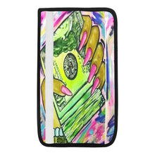 Load image into Gallery viewer, "Money Moves" Car Seat Belt Cover 7" x 12.6" (Print-On-Demand-Product)
