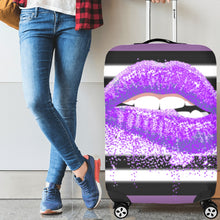 Load image into Gallery viewer, Purple Kisses Luggage Cover (Large Size) (26"-28")Print-On-Demand Product