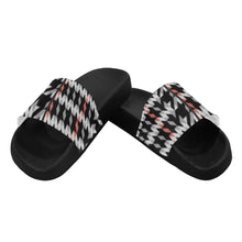 Load image into Gallery viewer, "Google Me" Women's Slide Sandals(Model 057) (Print-On-Demand-Product)