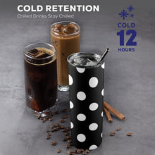 Load image into Gallery viewer, "Cute Confessions" 20oz Tall Skinny Tumbler with Lid and Straw (Print-On-Demand-Product)