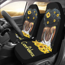 Load image into Gallery viewer, "Unlimited Confidence" Car Seat Covers (Set of 2) (Print-On-Demand Product)