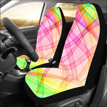 Load image into Gallery viewer, "Color Me Bad" Car Seat Covers (Set of 2). (Print-On-Demand-Product)