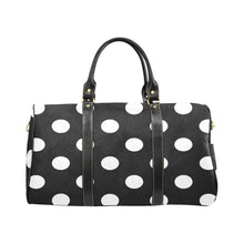 Load image into Gallery viewer, "Cute Confessions" Travel Bag Black (Small) (Print-On-Demand-Product)