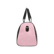 Load image into Gallery viewer, "Blackberry" Pink Travel Bag Black (Small) (Model1639) (Print-On-Demand-Product)