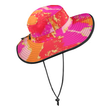 Load image into Gallery viewer, "Cotton Candy Dreams" Wide Brim Bucket Hat (Print-On-Demand-Product)