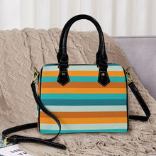 Load image into Gallery viewer, &quot;By His Stripes&quot; Custom Handbag-Black Handle (Model 1746) (Print-On-Demand-Product)
