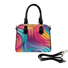 Load image into Gallery viewer, &quot;Razzle Dazzle&quot; Custom Handbag-Black Handle (Model 1746) (Print-On-Demand-Product)
