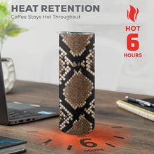 Load image into Gallery viewer, &quot;Do What You Want&quot; 20 oz Tall Skinny Tumbler with Lid and Straw (Print-On-Demand-Product)
