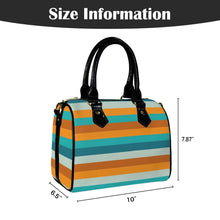 Load image into Gallery viewer, &quot;By His Stripes&quot; Custom Handbag-Black Handle (Model 1746) (Print-On-Demand-Product)

